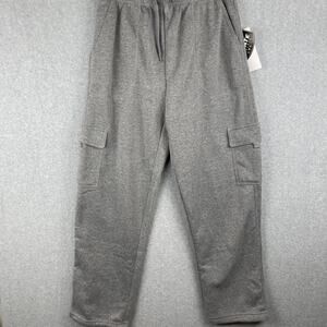 N4010 Climate Concepts Cargo Pocket Fleece Swaetpants Mens Size XL